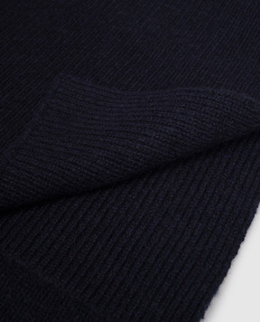 Cashmere&Whiskey Синій шарф з кашеміру AU1901305341MI