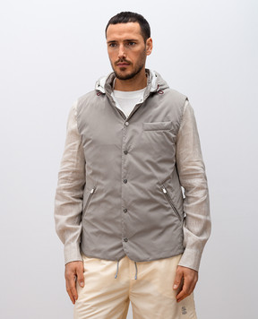 Brunello Cucinelli Серый жилет MD4796523