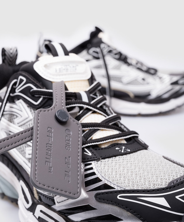 Off-White Черные кроссовки Be Right Back OWIA289C99FAB001 изображение 5