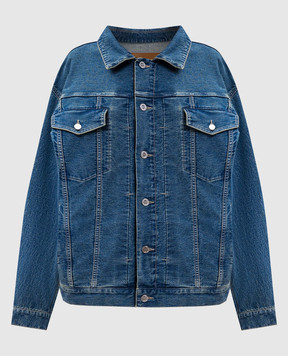 Vetements Синя джинсова куртка з логотипом UH76DJ360VB