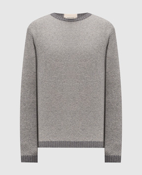 Wool&Co Сірий светр з вовною WO0235