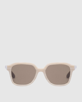Brunello Cucinelli Бежеві сонцезахисні окуляри Sartorial Sunset MOCMULTS04