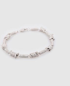 Darkai серебристый браслет Barbed Wire DIBR0048