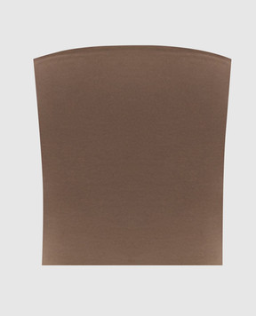 Brunello Cucinelli Коричневий топ M0T1802B19