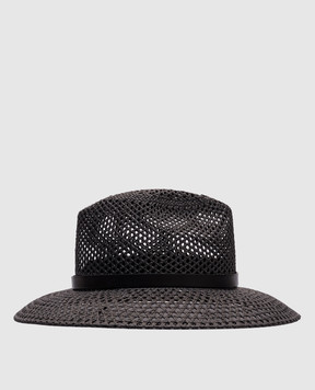 Max Mara Черная ажурная шляпа MAROCCO MAROCCO