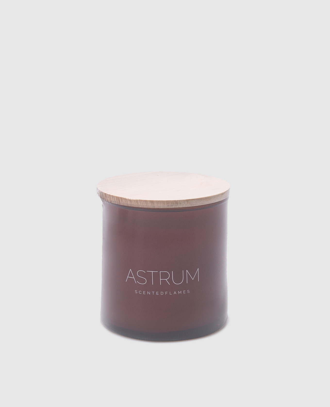 

Ароматическая свеча Astrum в стеклянном подсвечнике с крышкой, Коричневый, Свечи