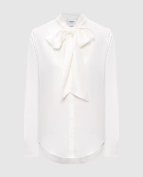 Thom Browne Белая блуза из шелка FLL200AF0780