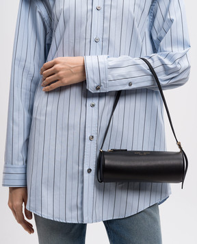 PROENZA SCHOULER Черная кожаная сумка Silo HB244073L014Q