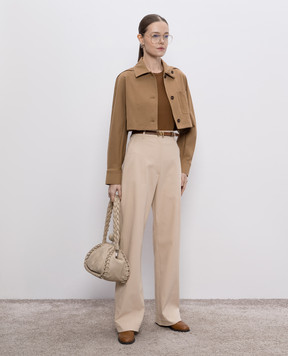 Max Mara Sportmax Бежеві штани ERA ERA