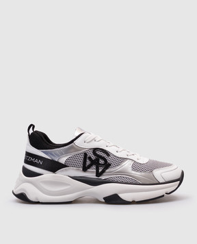 Stuart Weitzman Серые комбинированные кроссовки SW TRAINER SJ512