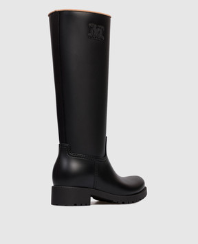 Max Mara Чорні чоботи RAIN RAIN
