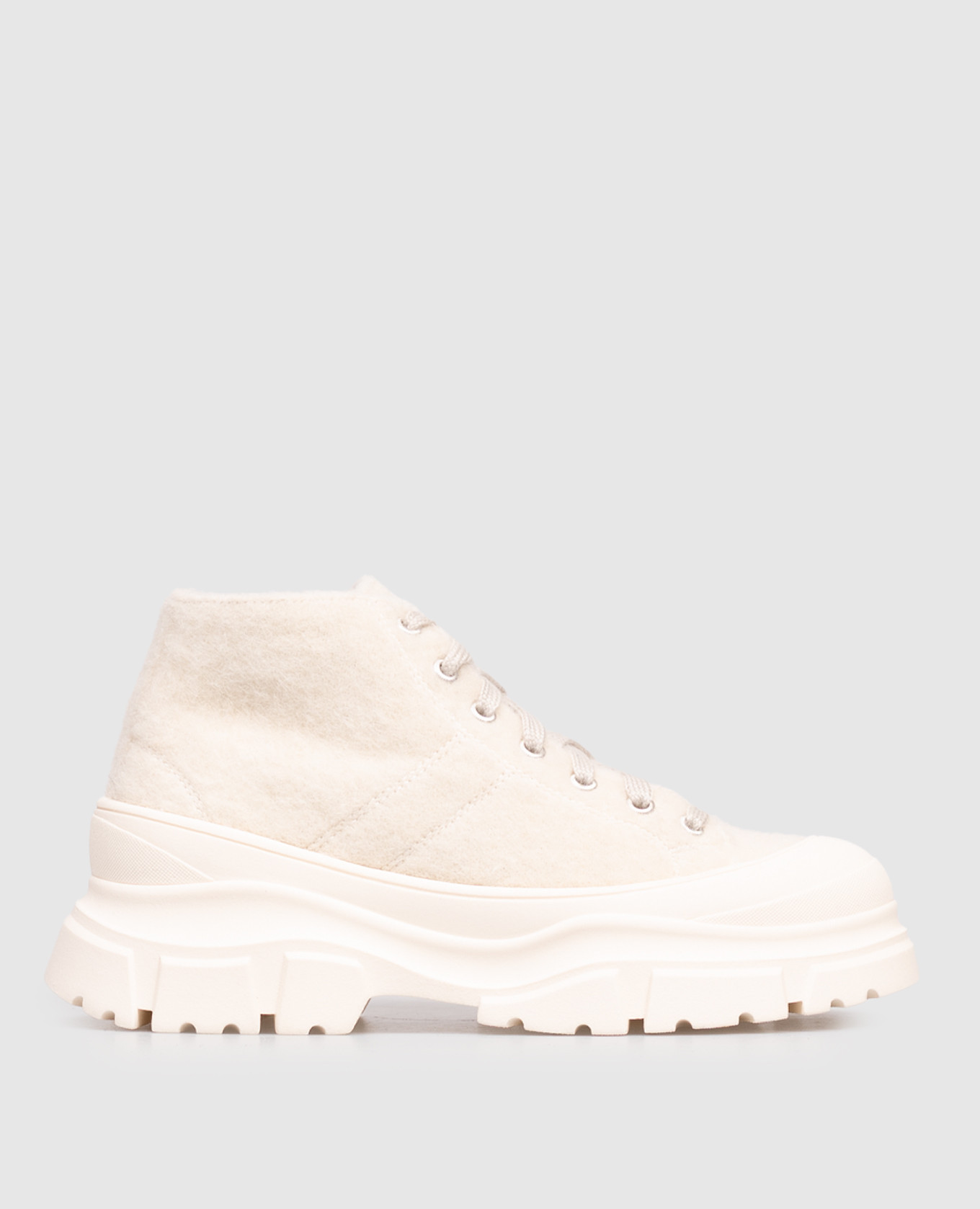 

Бежевые ботинки FAIRWAY из шерсти, Бежевый, Ботинки