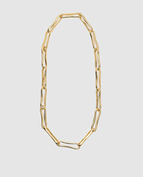 Shyla Золотисте кольє Chunky link у вигляді ланцюжка з позолотою 22 карат CHUNKYLINKNECKLACE