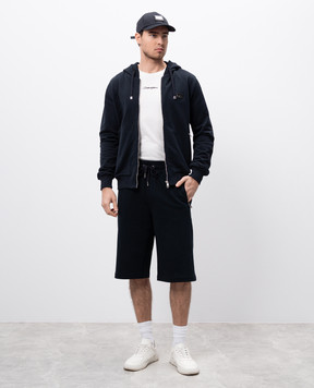 Dolce&Gabbana Синя спортивна куртка з логотипом G9IF0TG7JYX