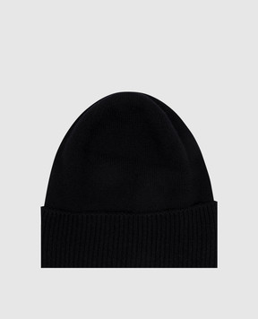 Woolrich Чорна шапка з кашеміру CFWWAC0177FRUF0668