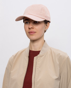Woolrich Розовая кепка с вышивкой логотипа CFWOAC0333MRUT3745