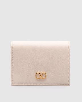 Valentino Белый кожаный портмоне с логотипом 6W2P0AJ3SNP