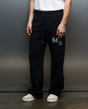 AMIRI Черные спортивные штаны ANGEL с вышивкой логотипа AMJYSP1011
