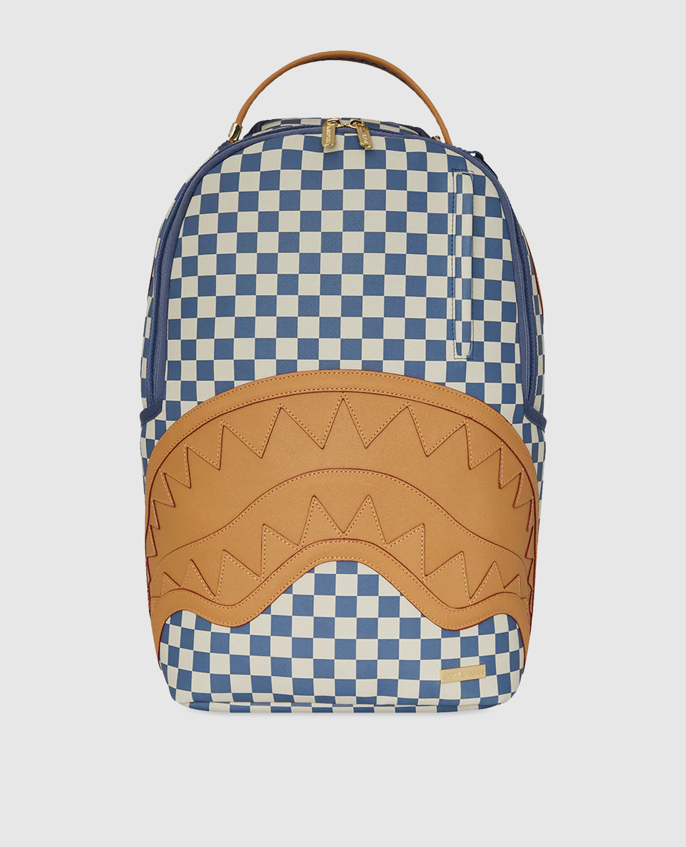 

Детский синий рюкзак Shark Checkered, Рюкзаки