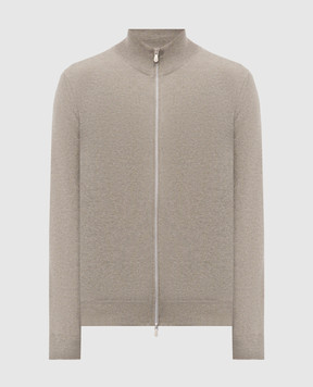 Brunello Cucinelli Зеленый кардиган из кашемира M2200106