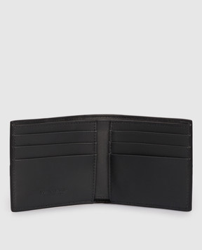 Bottega Veneta Серый кожаный портмоне Intreccio 743004V5UF1