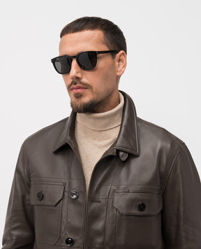 Saint Laurent Черные очки CLASSIC 419691Y9909