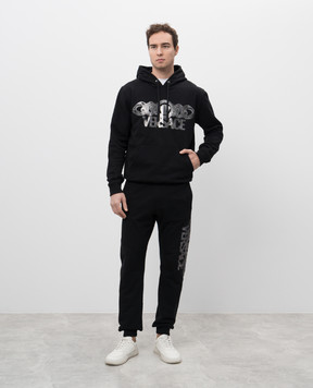 Versace Черные джогеры Medusa On Chain 10190361A13526