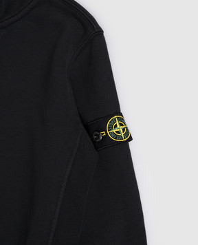 Stone Island Детский синий свитшот с молнией K2S166100012S0A2068
