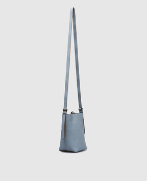 Gianni Chiarini Блакитна шкіряна сумка крос-боді Amelia BS11345COMMGRN