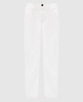 ISAIA Белые брюки PNT015XP871