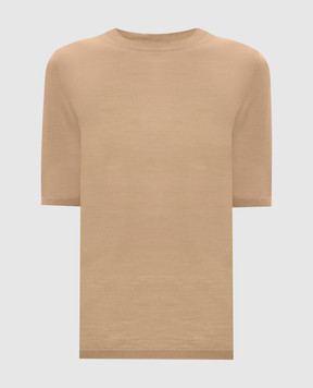Max Mara Бежевий топ GERICO з вовни GERICO