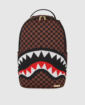 Sprayground Дитячий коричневий рюкзак Sharks In Paris 910B6778NSZ