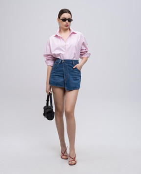Alexander Wang Синяя юбка джинсовая на запах 4DC2255721