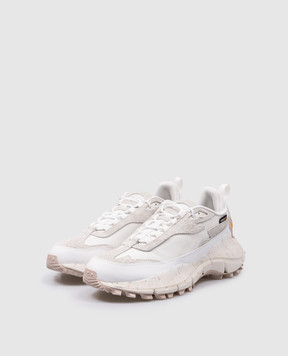 Reebok + NGG Белые комбинированные кроссовки Zig Kinetica 2.5 Edge RMIA04NC99FAB001