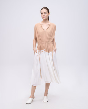 PROENZA SCHOULER Бежева сукня Ezra міді R2523026BBYP137