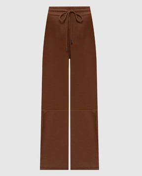 Max Mara Коричневые спортивные штаны PANFILO PANFILO