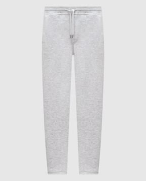 Brunello Cucinelli Серые спортивные штаны MM8313243G