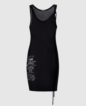 Ann Demeulemeester Серый удлиненный топ Seva с винтажным эффектом B0012844FA637