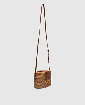 Twinset Коричневая сумка Le Panier 251TD8150