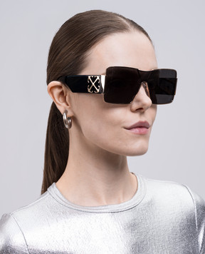 Off-White Золотые очки Аspen OERI14GS25MET001