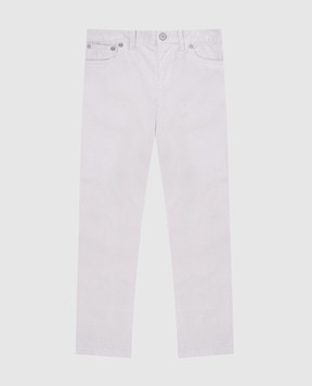 Ralph Lauren Дитячі сірі вельветові штани з емблемою 313671131