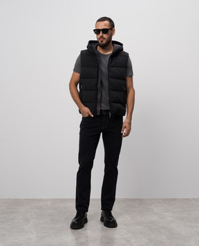 Cashmere&Whiskey Серые джинсы с логотип патч LAVIANO771