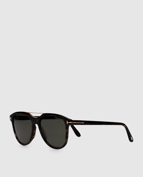 Tom Ford Коричневі сонцезахисні окуляри Damian FT1098
