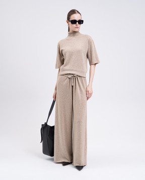Jil Sander Бежевый топ из кашемира J40GP0001J13204