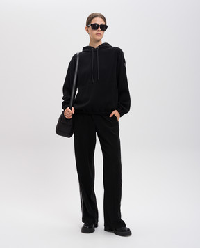 Moncler Черные худи с логотипом J20932G00010596WF