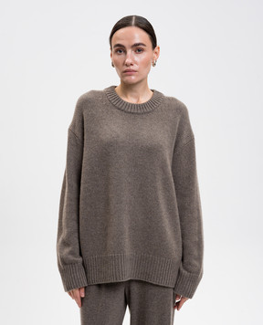 LISA YANG Коричневый свитер Renske из кашемира 2023214