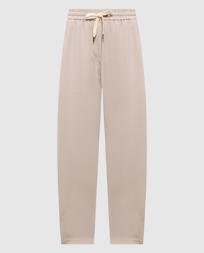 Brunello Cucinelli Бежеві спортивні штани ML946FB789