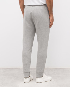Trussardi Серые спортивные брюки с эмблемой P8018500063NMP355F01