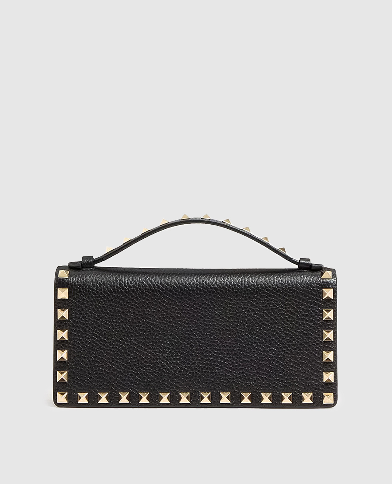 

Черная кожаная сумка кросс-боди Rockstud, Черный, Сумки через плечо