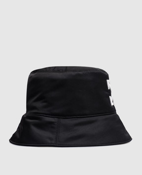 Off-White Чорна панама з емблемою логотипа Arrow OMLA034C99FAB009